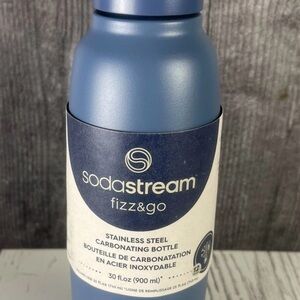 NEW SodaStream Fizz&Go Stainless Carbonating Bottle 30.4oz Insulated Travel Mug